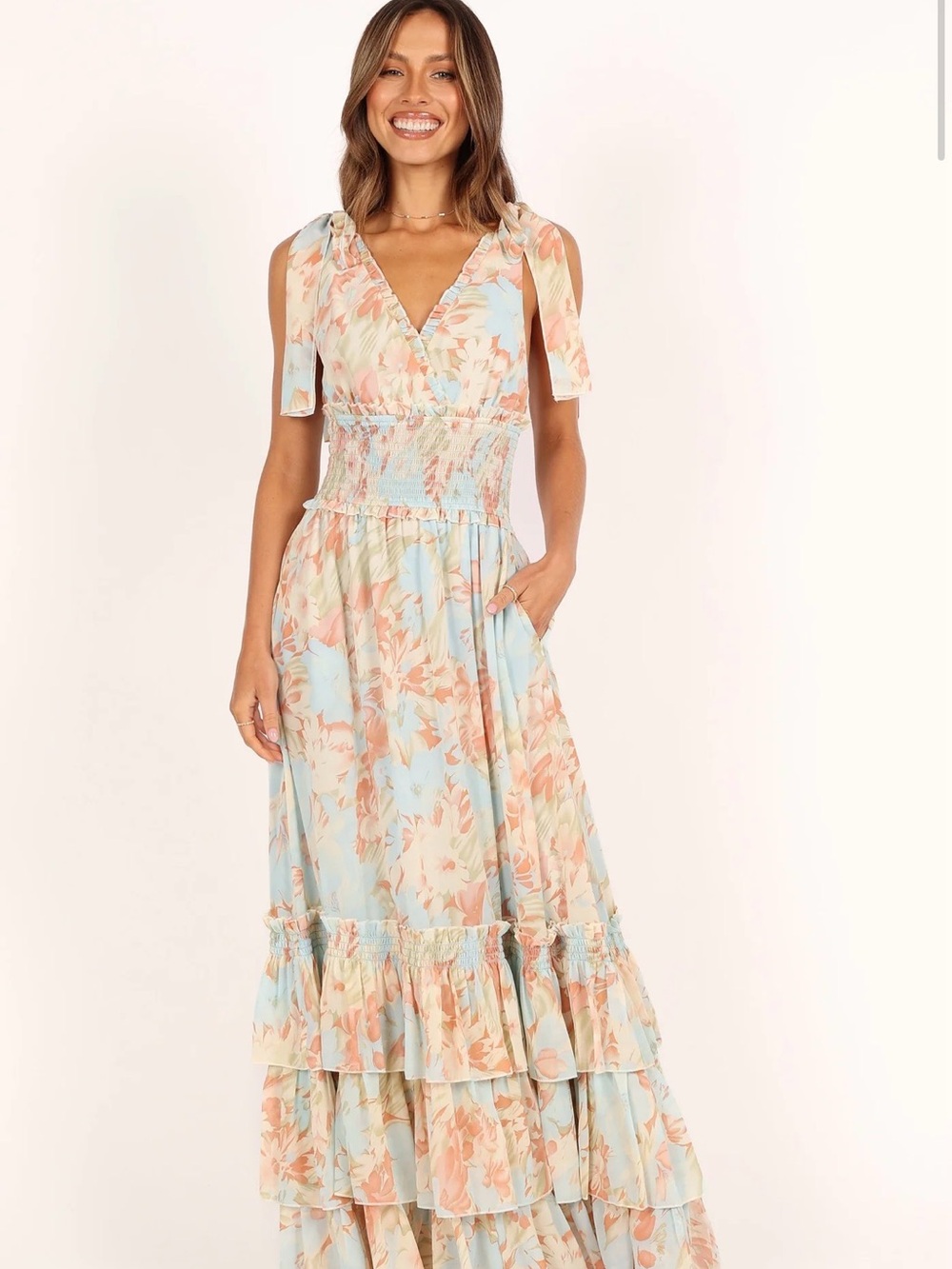 Petal and Pup Christobal dress Maxi or Maternity dress